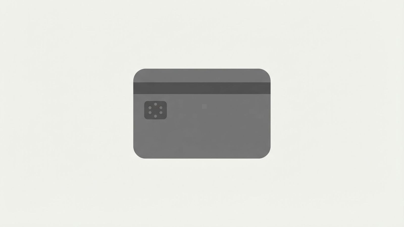 Icône de carte de paiement sur fond sombre